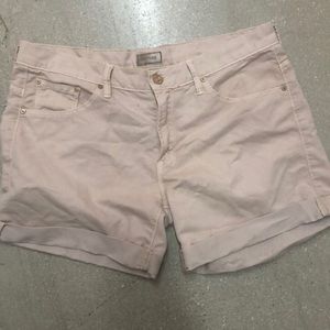 MOTHER blush denim short